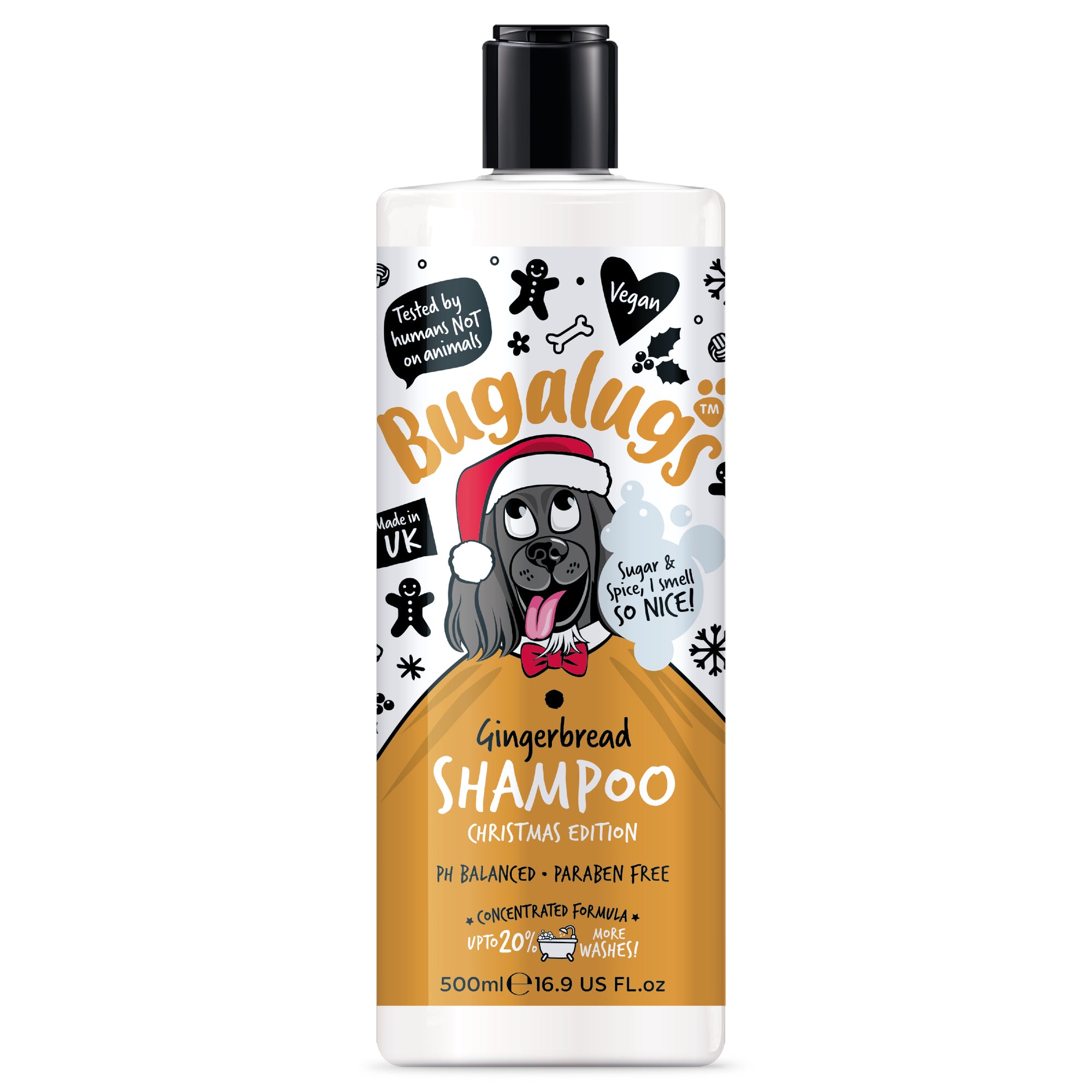 Bugalugs Christmas Edition Gingerbread Shampoo